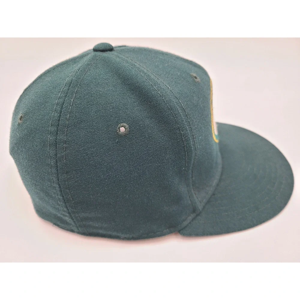 Vintage Green‎ Bay Packers New Era Pro Model Fitted 7 Hat Cap NFL Football Green